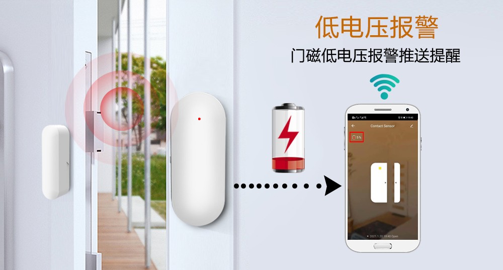 家用門窗防盜報(bào)警器