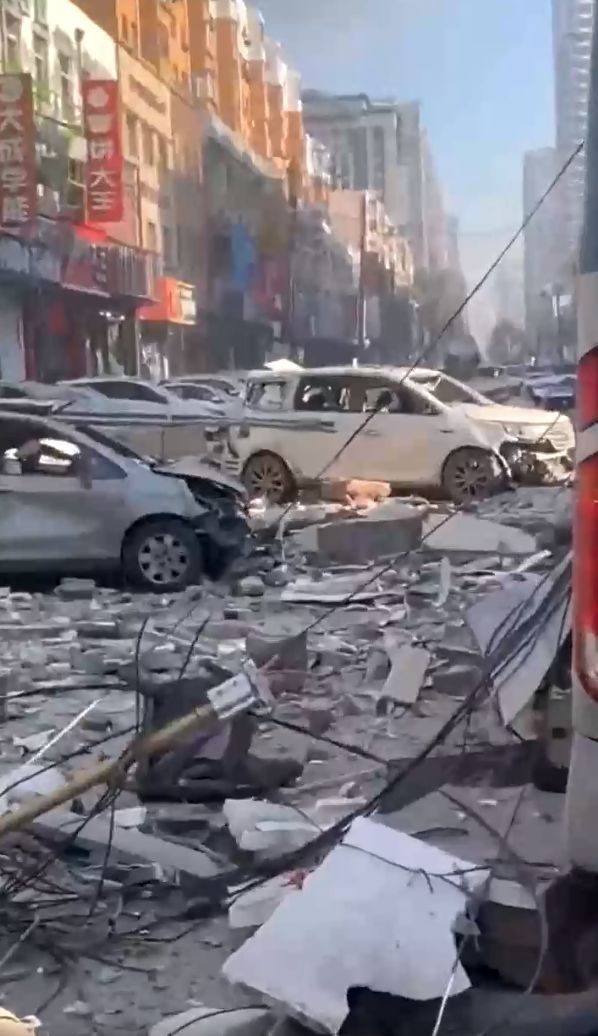 突發(fā)！沈陽一飯店燃氣爆炸，半條街成廢墟