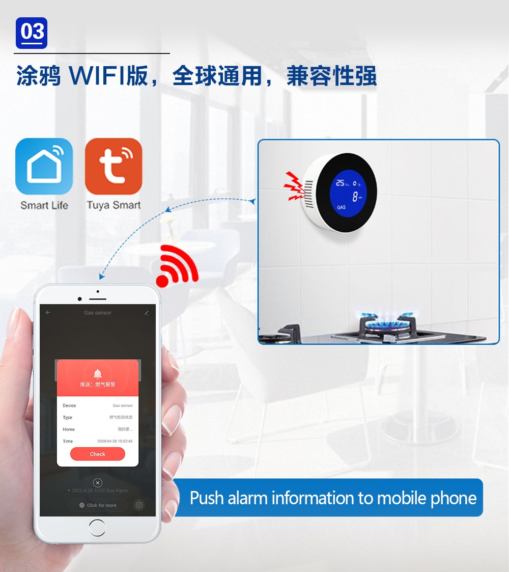 不同環(huán)境下燃氣報警器安裝間距有什么規(guī)范？(圖2)