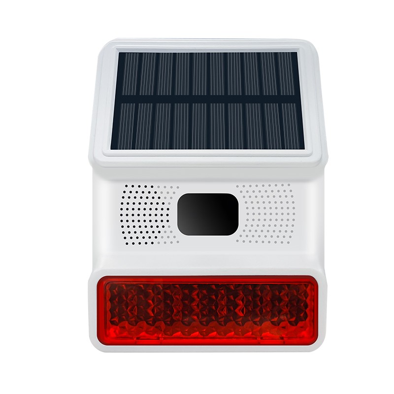 無(wú)線戶外太陽(yáng)能聲光報(bào)警器
